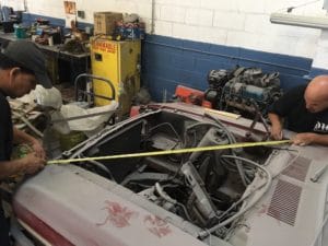 Classic Car Paint Job - Body Work